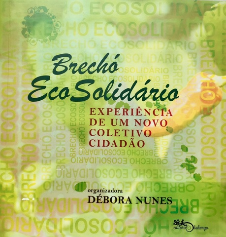 Capa livro brechó display